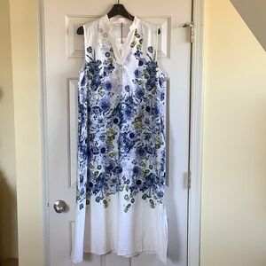 Spighe Di Lino | Dresses | Nwt Italy Linen Blend Spighe Di Lino Striped Floral Midi Dress W Belt Size Xl | Poshmark Spighe Di Lino | Dresses | Nwt Italy Linen Blend Spighe Di Lino Striped Floral Midi Dress W Belt Size Xl | Poshmark